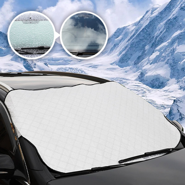 Husă Magnetică pentru Parbriz, Protecție Anti-Îngheț și Anti-Zăpadă